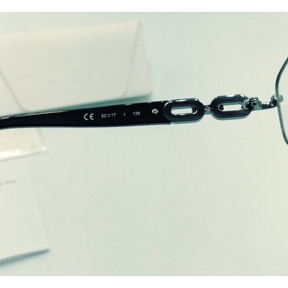 MICHAEL KORS Eyeglasses MK363 038 Black Silver Plastic Metal Frames 52*17*135 - Picture 6 of 6